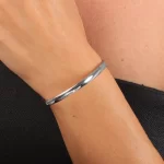 Bracciale rigido ovale - immagine 2