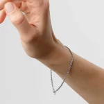 Bracciale cristalli neri - immagine 4