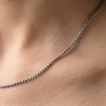 Collana cristalli neri - immagine 4