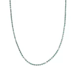 Collana cristalli verdi
