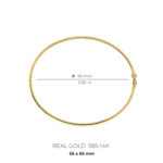 Bracciale rigido oro - immagine 6