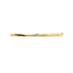 Bracciale rigido zaffiro oro giallo - immagine 7