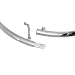 Bracciale rigido zaffiro oro bianco - immagine 5