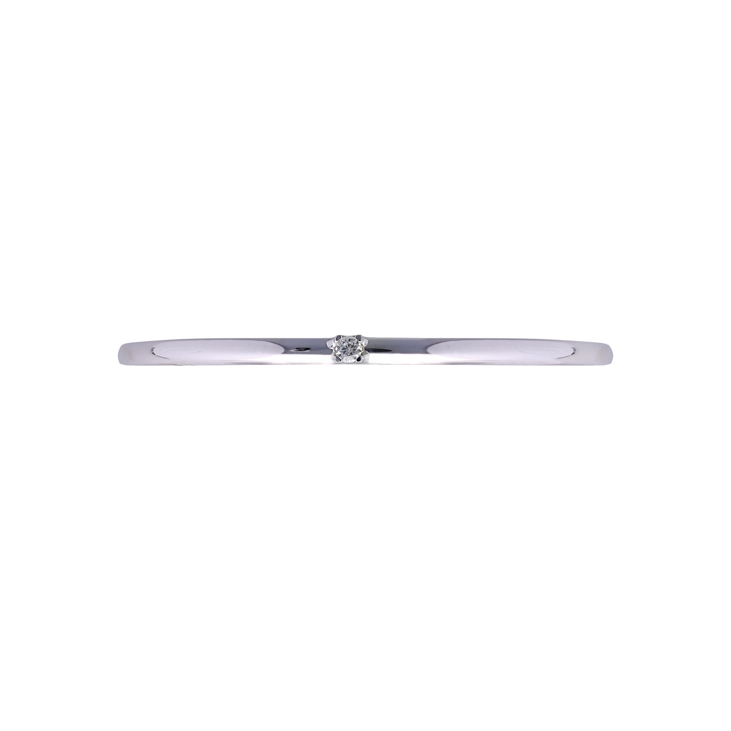 Bracciale Donna In Lega Placcato Oro Bianco Con Zirconi Cubici - Kristland, Elegante, Ipoallergenico, In Cofanetto Regalo
