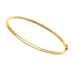 Bracciale rigido triangolare oro 18k