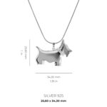 Scottish Terrier Hundehalsband – Bild 4