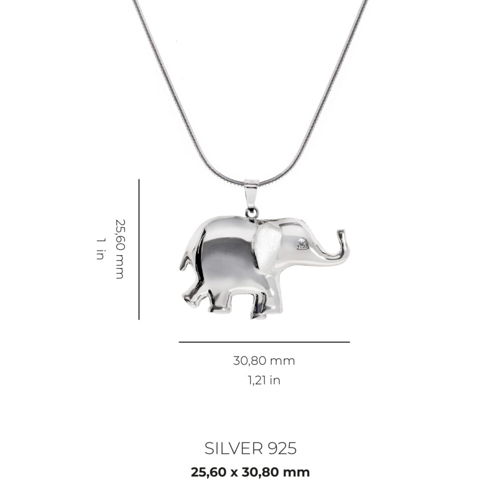 Halskette mit Elefant – Bild 4