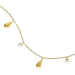 Bracciale gocce e perle - immagine 3