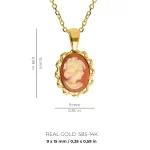 Collana con cammeo - immagine 5