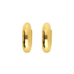 Orecchini huggie  a cerchio - immagine 8