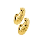 Orecchini huggie  a cerchio - immagine 4