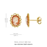 Orecchini con Cammeo - immagine 6